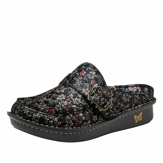 Black Alegria Brigid Posh Women's Slip On Shoes | 089PXTQJL