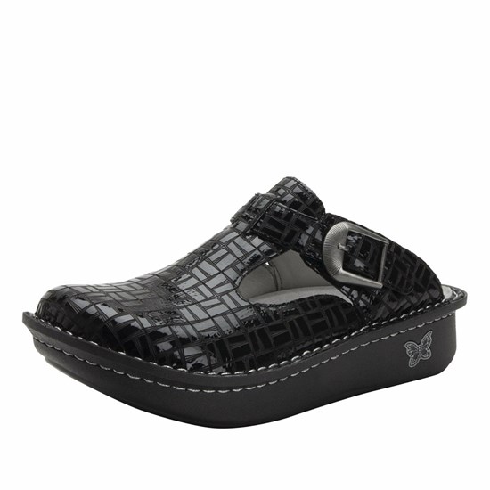 Black Alegria Classic Score Women's Clogs & Nursing Shoes | 397USJKAT