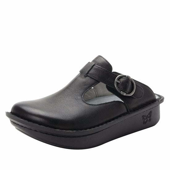 Black Alegria Classic Upgrade Women's Clogs & Nursing Shoes | 387XMWEDK