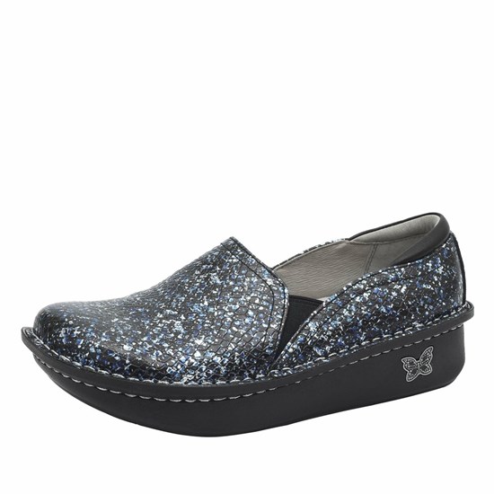 Black Alegria Debra Racer Women's Slip On Shoes | 518JDHPFB