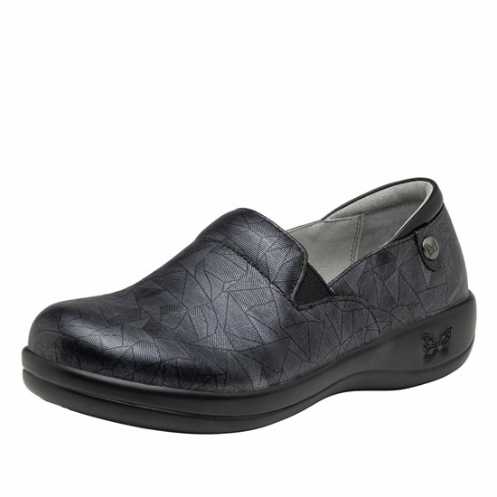 Black Alegria Keli Sketchy Professional Women's Slip On Shoes | 914MYXFLQ