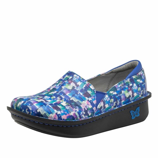 Blue Alegria Debra Welcome Back Blotter Women's Slip On Shoes | 584POAVCU