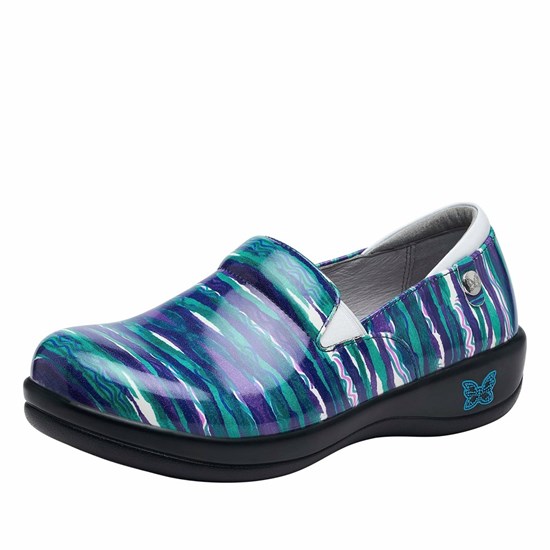 Blue Alegria Keli Crafternoon Professional Women's Slip On Shoes | 321GIQMCJ