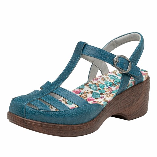 Blue Alegria Summer Roman Candle Women's Mary Jane Shoes | 597KROUBT