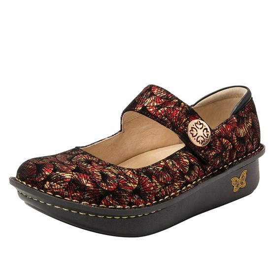 Brown Alegria Paloma Drama Women's Mary Jane Shoes | 287ATBUNQ