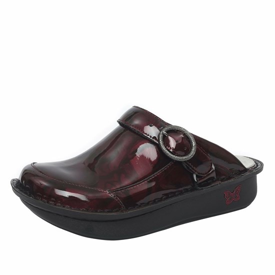 Brown Alegria Seville Garnet Mantle Women's Slip On Shoes | 623LGNQZF