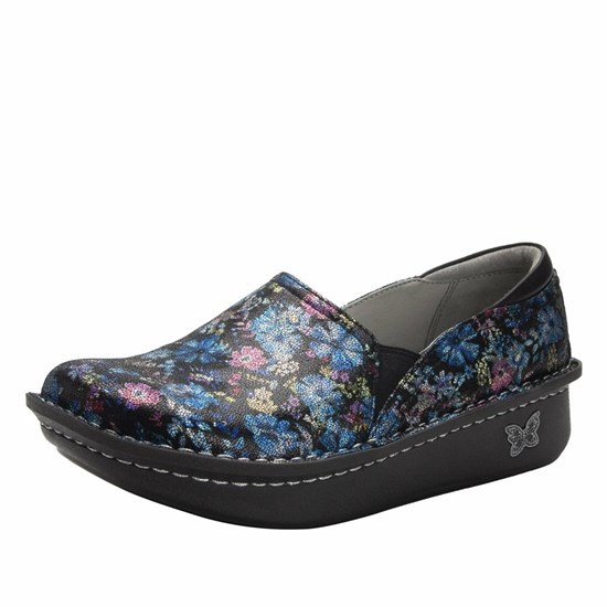 Flowers Alegria Debra Wildin Women's Slip On Shoes | 382UYFJIE