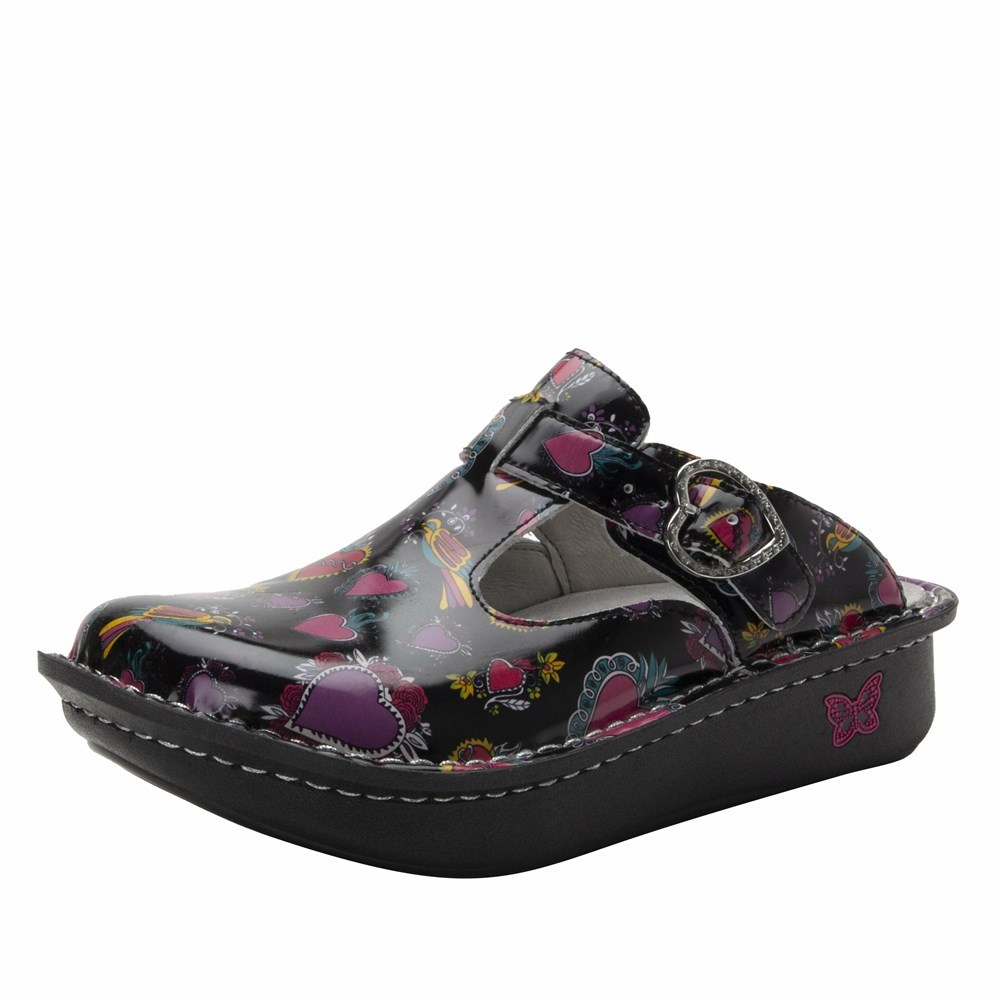 Black Alegria Classic Frida Women\'s Clogs & Nursing Shoes | 514JRXTEL