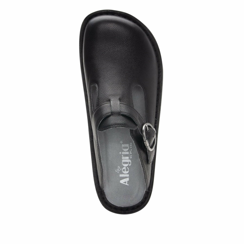 Black Alegria Classic Upgrade Women's Clogs & Nursing Shoes | 387XMWEDK