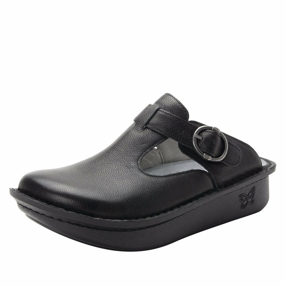 Black Alegria Classic Upgrade Women\'s Clogs & Nursing Shoes | 387XMWEDK