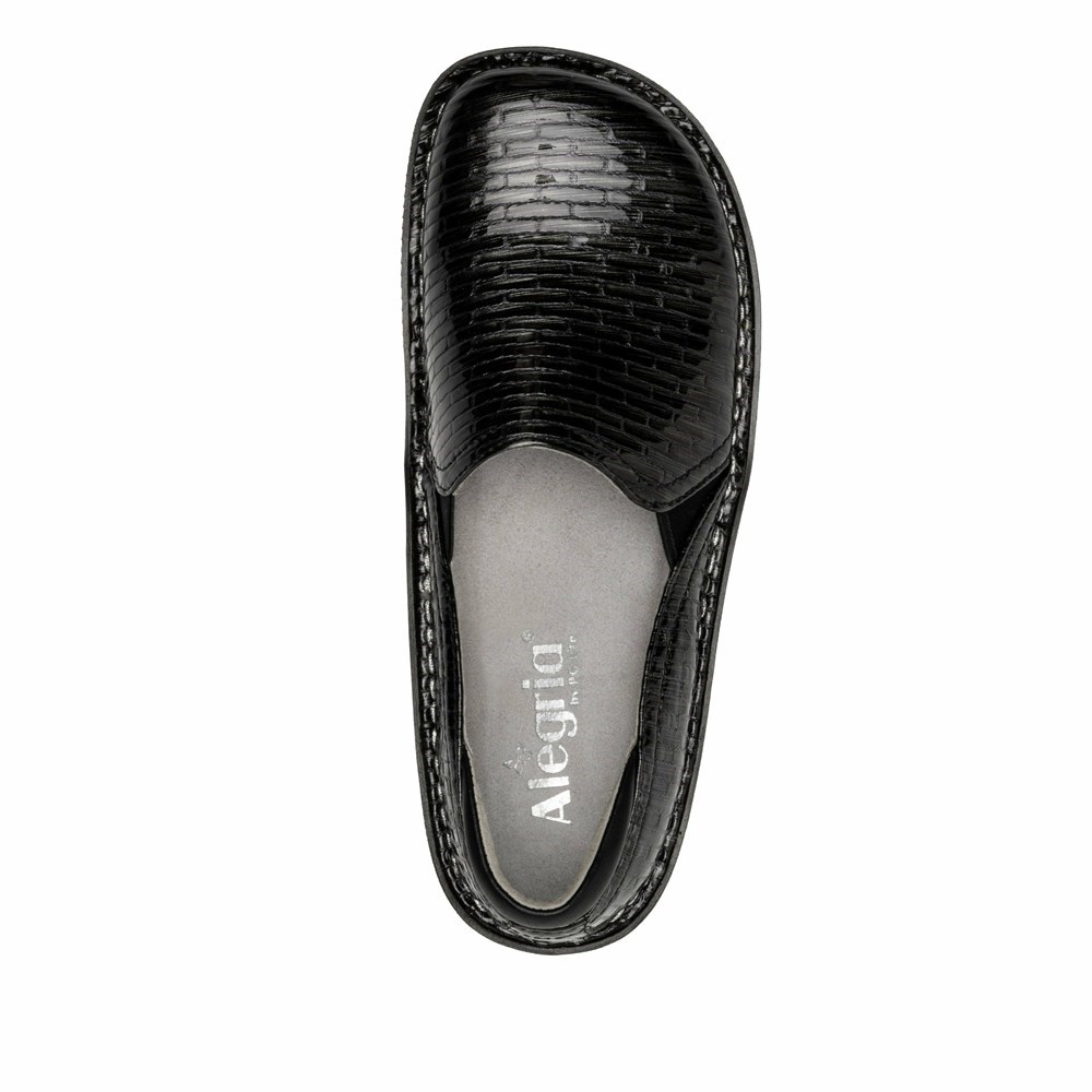 Black Alegria Debra Brick By Brick Women's Slip On Shoes | 209KYOVXM