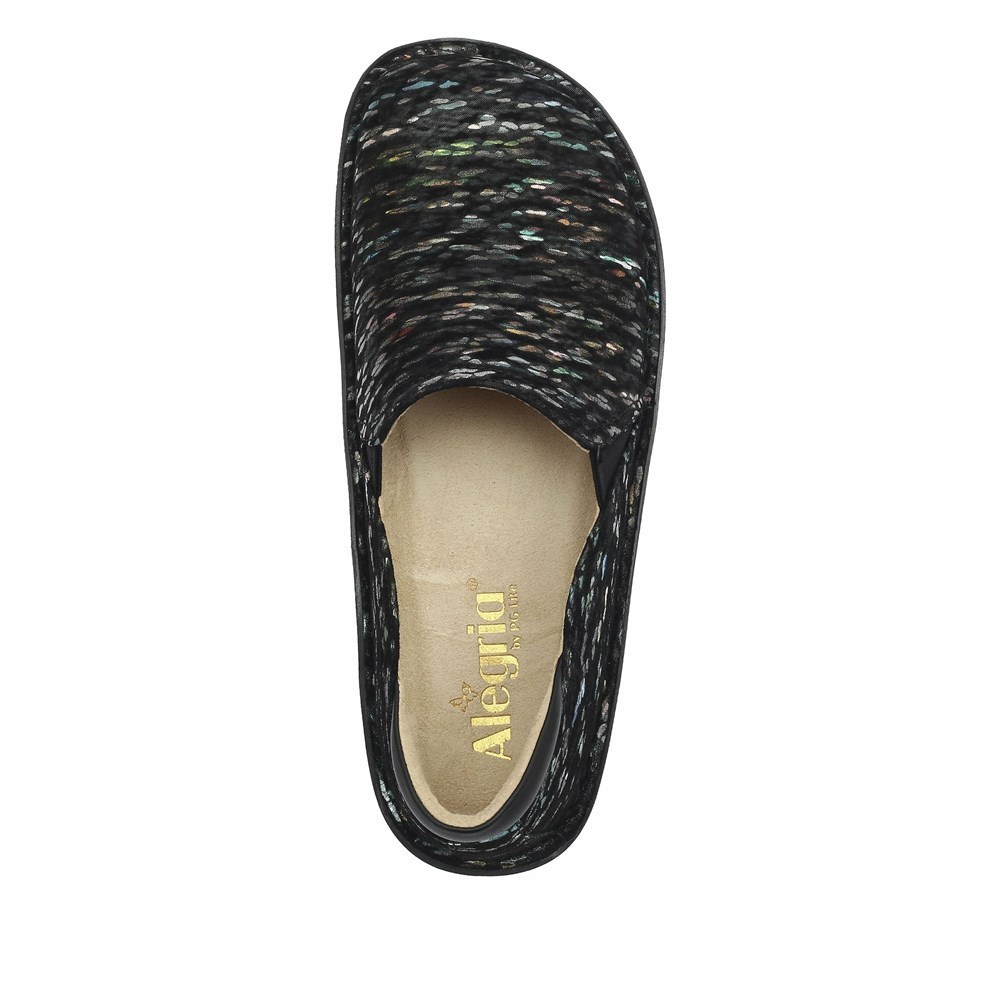 Black Alegria Debra Obscura Women's Slip On Shoes | 645AFGHIV