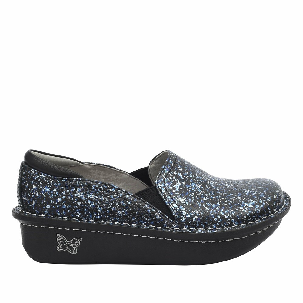 Black Alegria Debra Racer Women's Slip On Shoes | 518JDHPFB