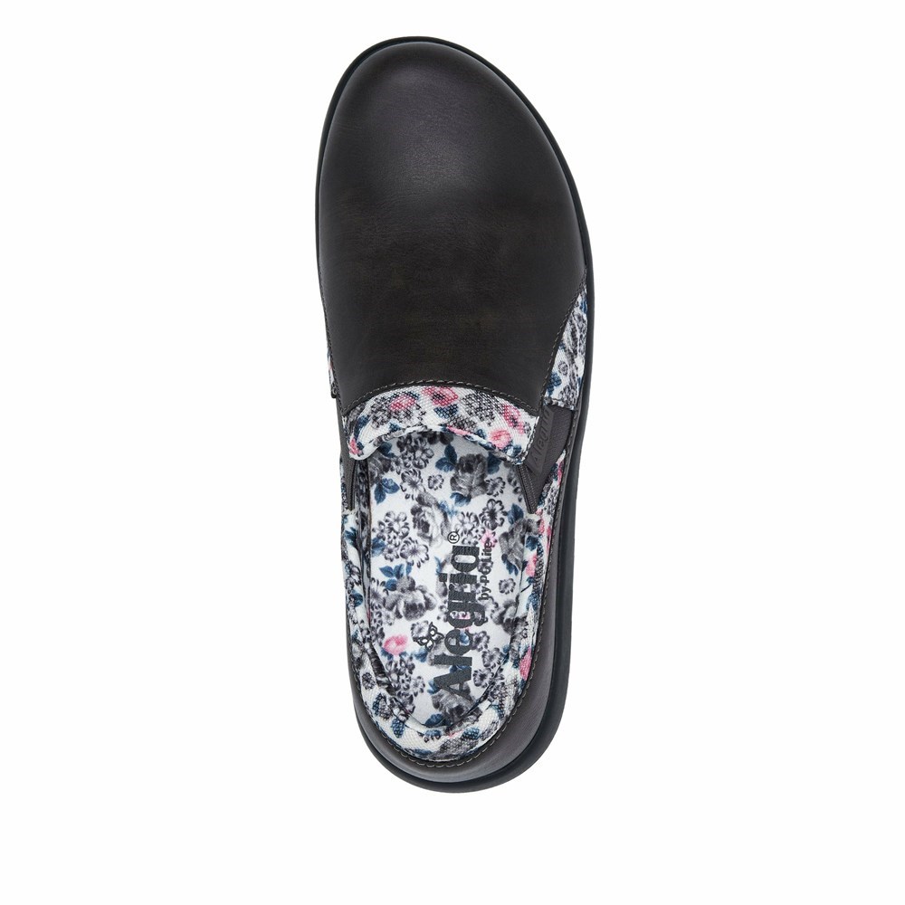 Black Alegria Duette Slatie Sweet Women's Slip On Shoes | 821RMUPTQ