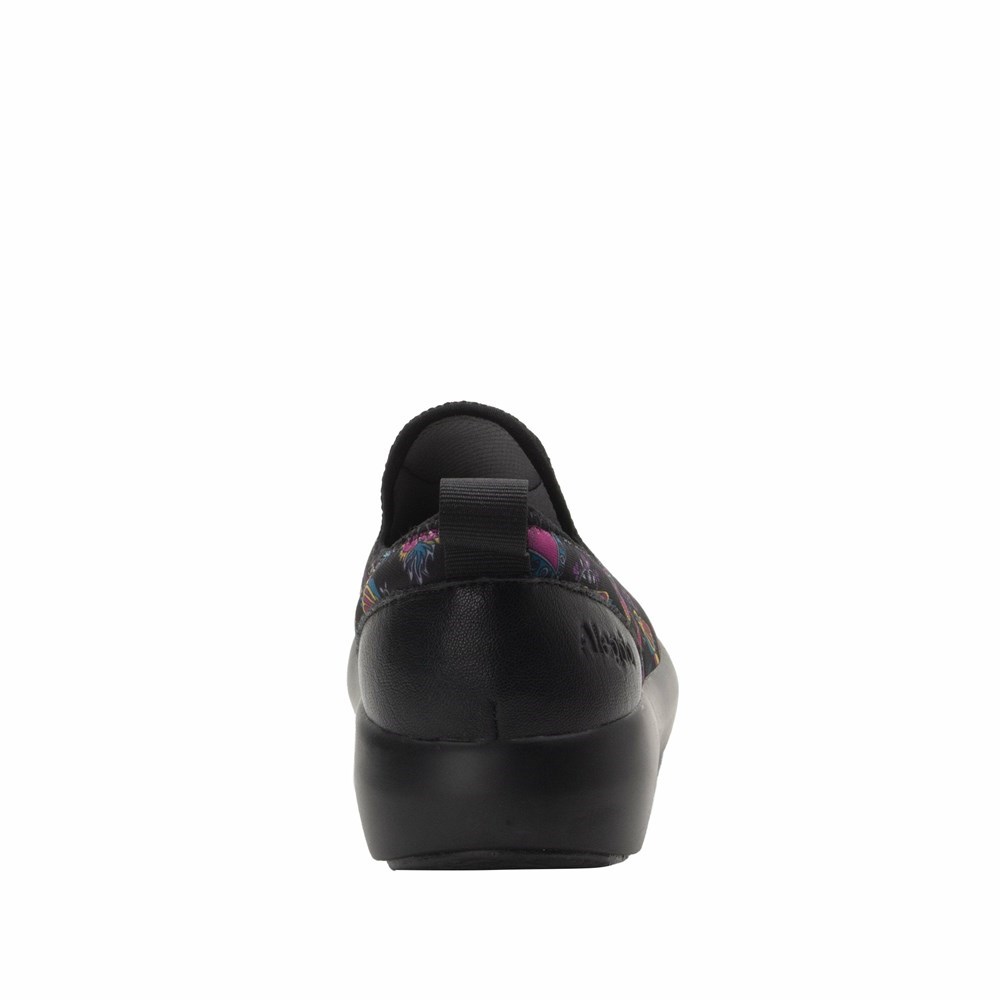 Black Alegria Eden Frida Women's Slip On Shoes | 342MXLVDB