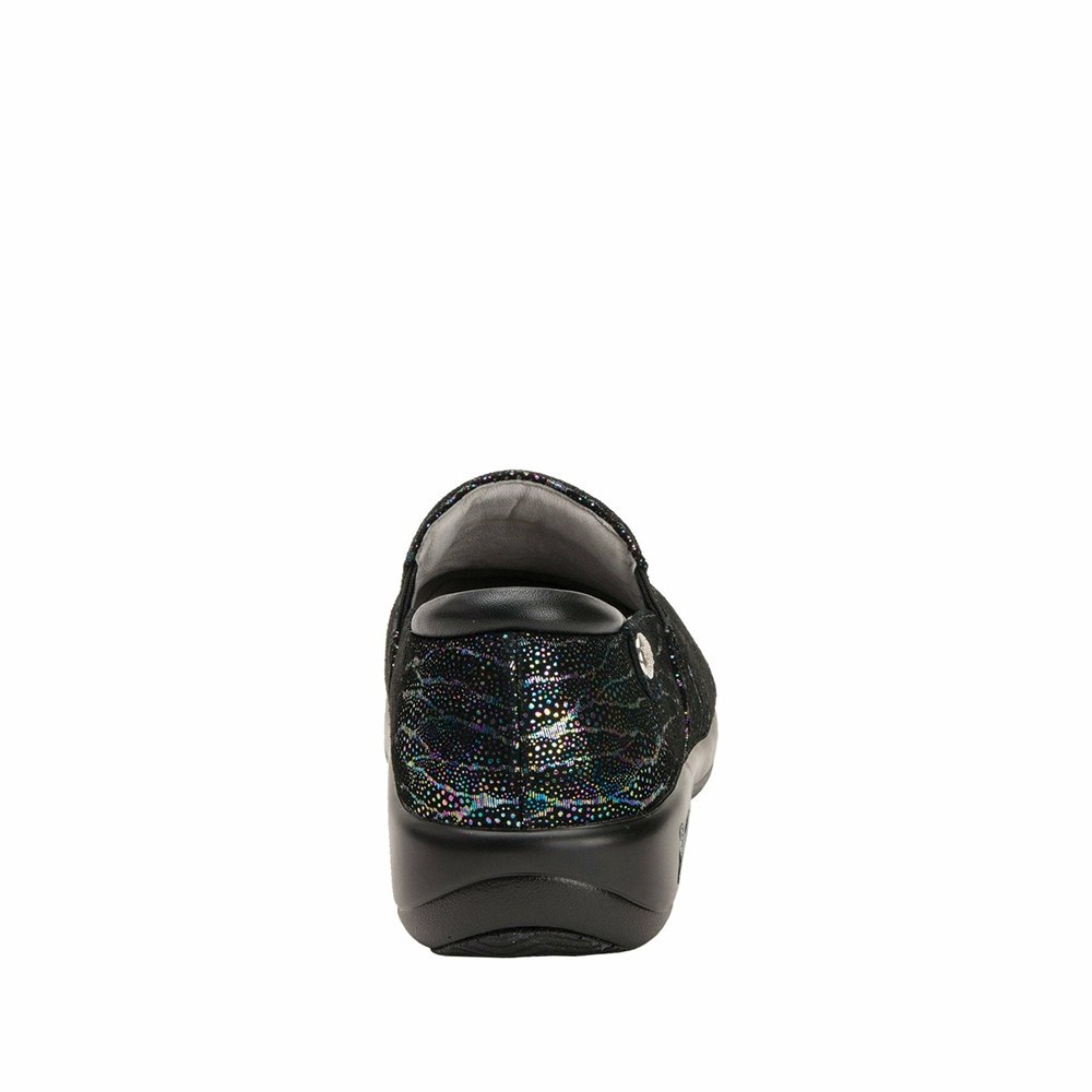 Black Alegria Keli Dermatic Professional Women's Slip On Shoes | 193PDKHVU