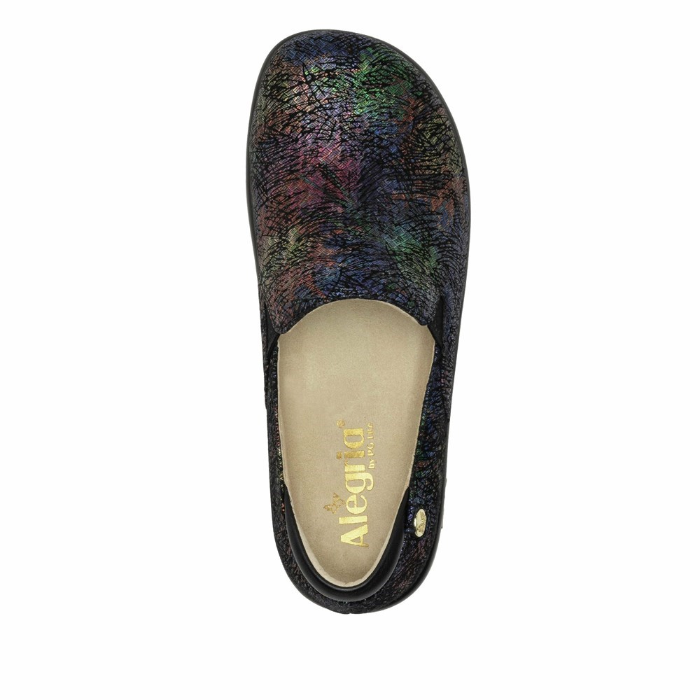 Black Alegria Keli Dynomite Professional Women's Slip On Shoes | 197CMQWLZ