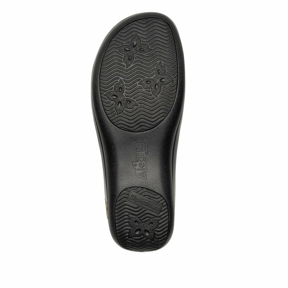 Black Alegria Keli Dynomite Professional Women's Slip On Shoes | 197CMQWLZ