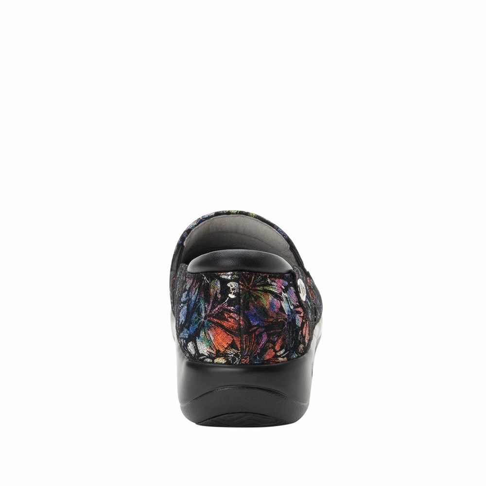 Black Alegria Keli Ruckus Professional Women's Slip On Shoes | 763ABCSOV