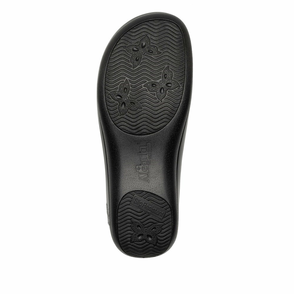 Black Alegria Keli Sketchy Professional Women's Slip On Shoes | 914MYXFLQ