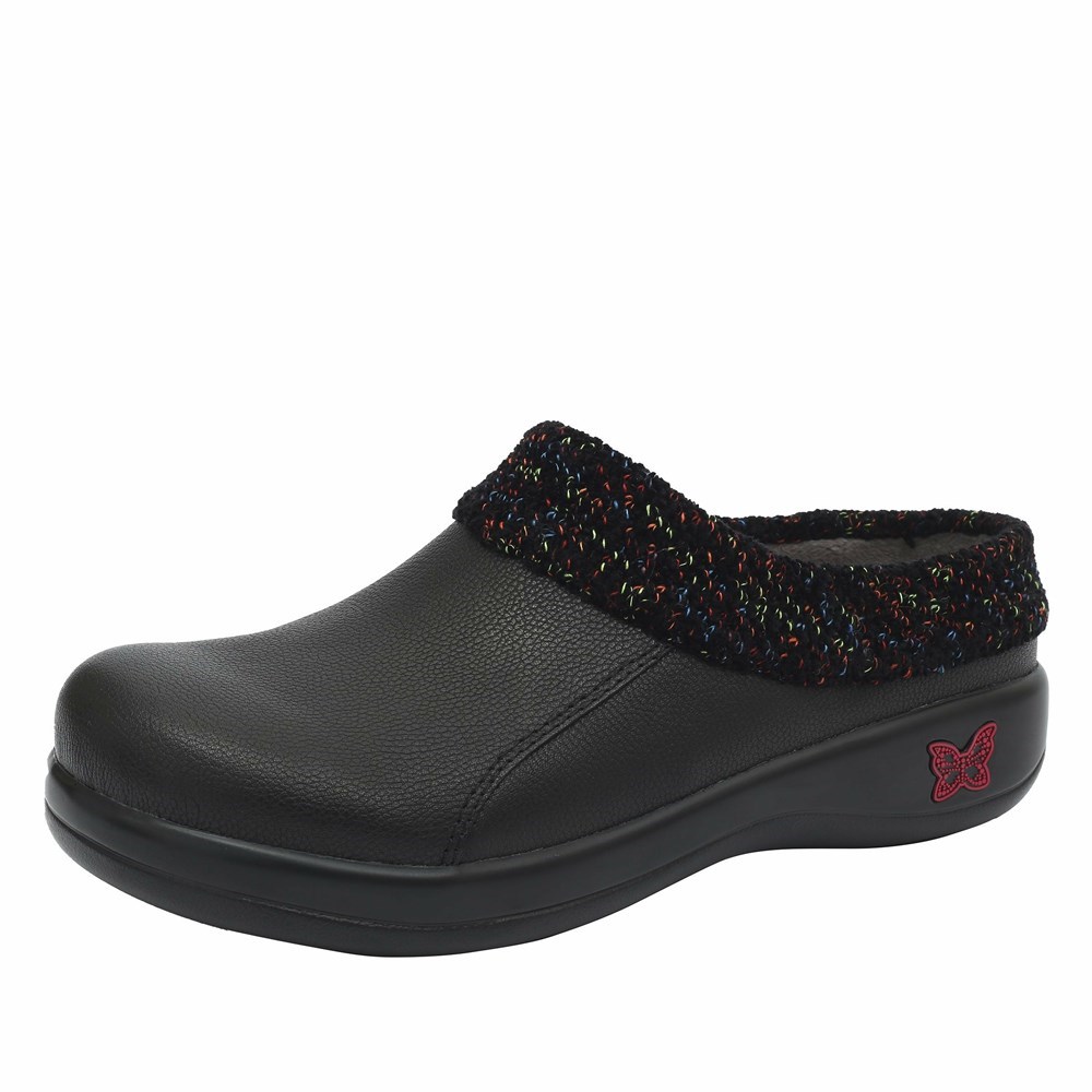 Black Alegria Kyah Women\'s Clogs & Nursing Shoes | 824VEJSPL