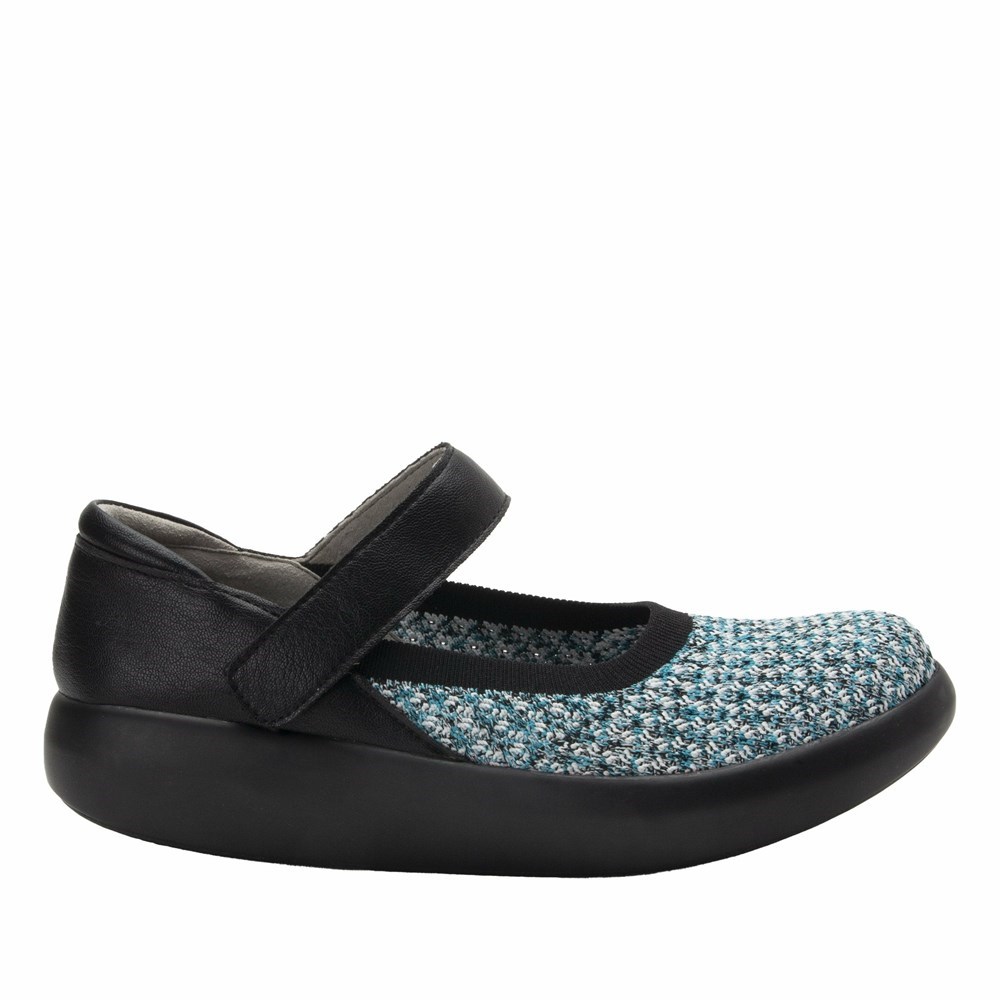 Black Alegria Olivia Multi Women's Mary Jane Shoes | 165RZAHUO