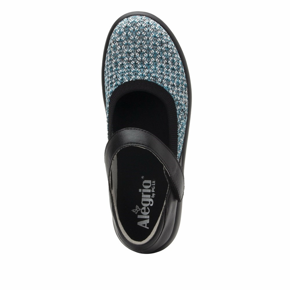 Black Alegria Olivia Multi Women's Mary Jane Shoes | 165RZAHUO