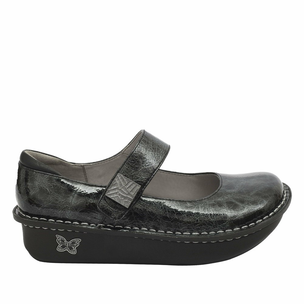 Black Alegria Paloma Mantle Women's Mary Jane Shoes | 327TCJIWL