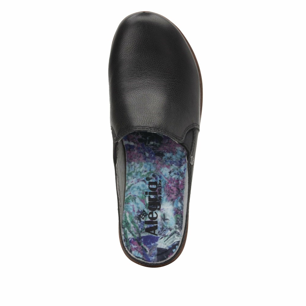 Black Alegria Sereniti Obsidian Women's Wedge & Heels | 186BIVTGX