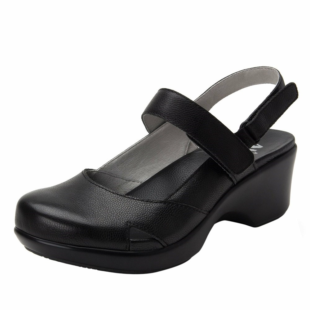 Black Alegria Tarah Casual Women\'s Mary Jane Shoes | 976PXDZVN