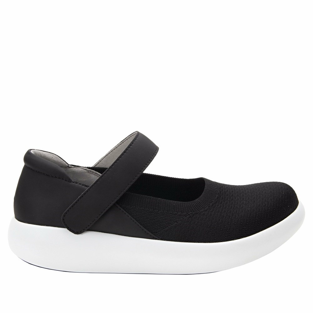 Black/White Alegria Olivia Top Women's Mary Jane Shoes | 350XQWZNY