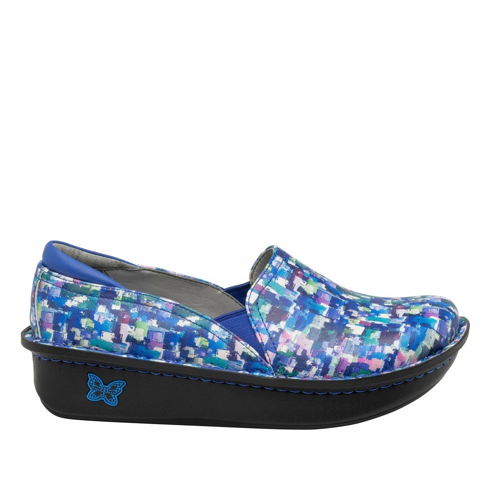 Blue Alegria Debra Welcome Back Blotter Women's Slip On Shoes | 584POAVCU