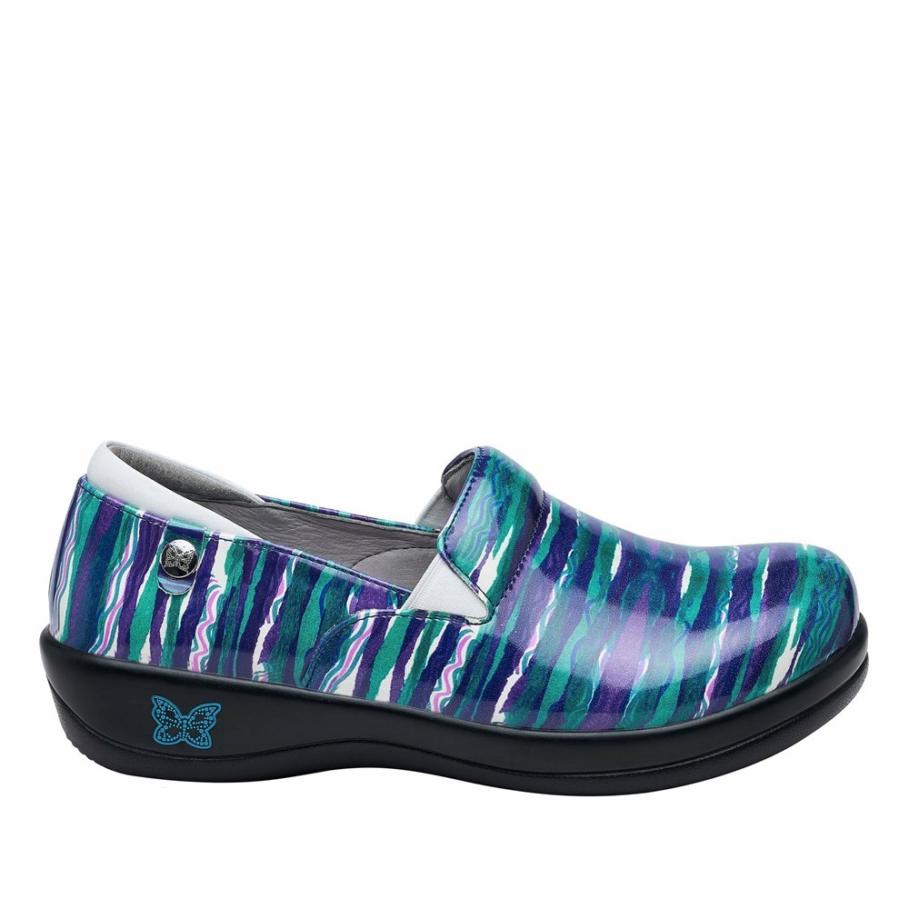 Blue Alegria Keli Crafternoon Professional Women's Slip On Shoes | 321GIQMCJ