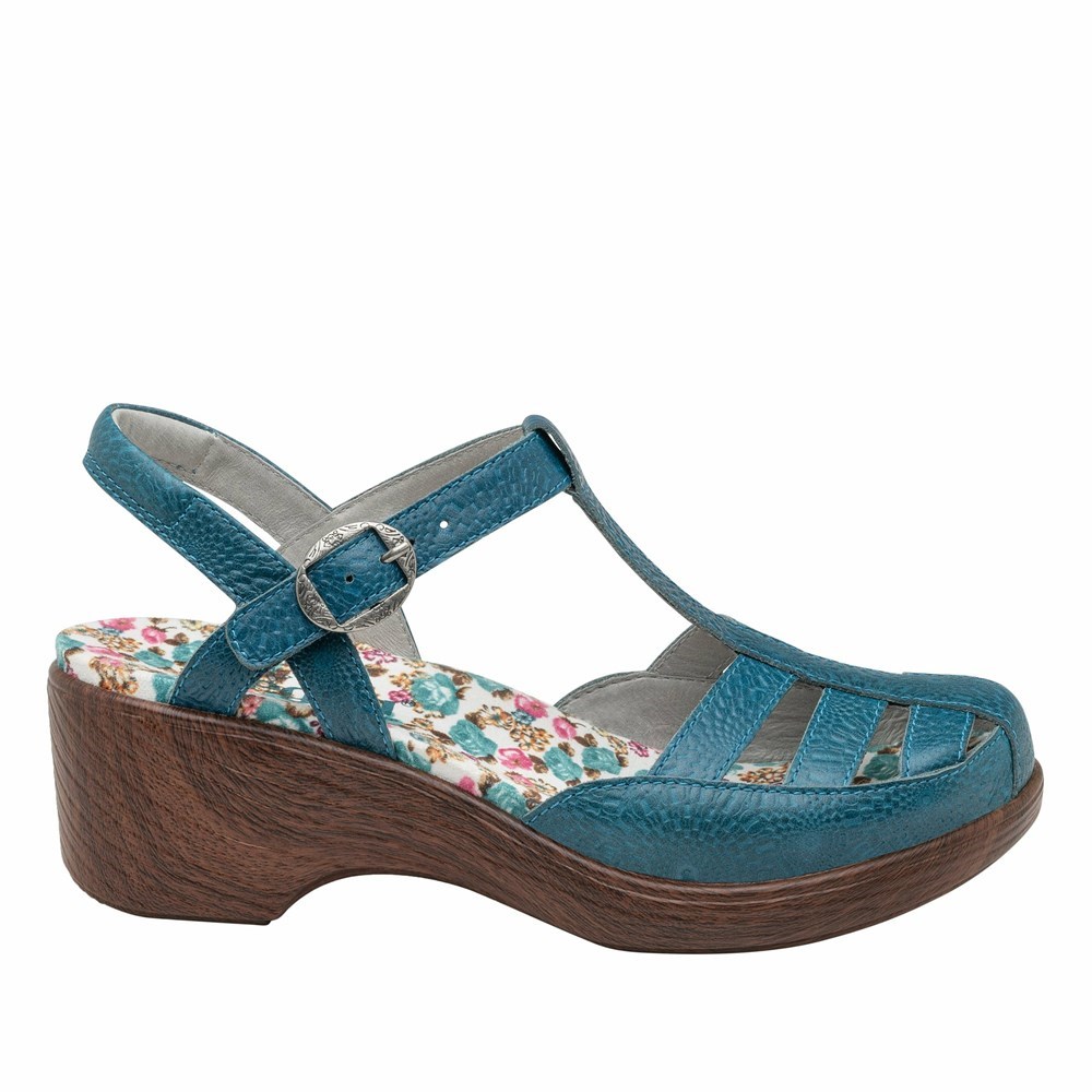 Blue Alegria Summer Roman Candle Women's Wedge & Heels | 153RETFYO