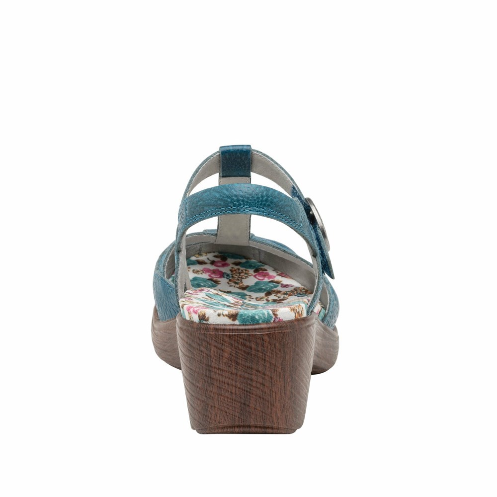 Blue Alegria Summer Roman Candle Women's Wedge & Heels | 153RETFYO