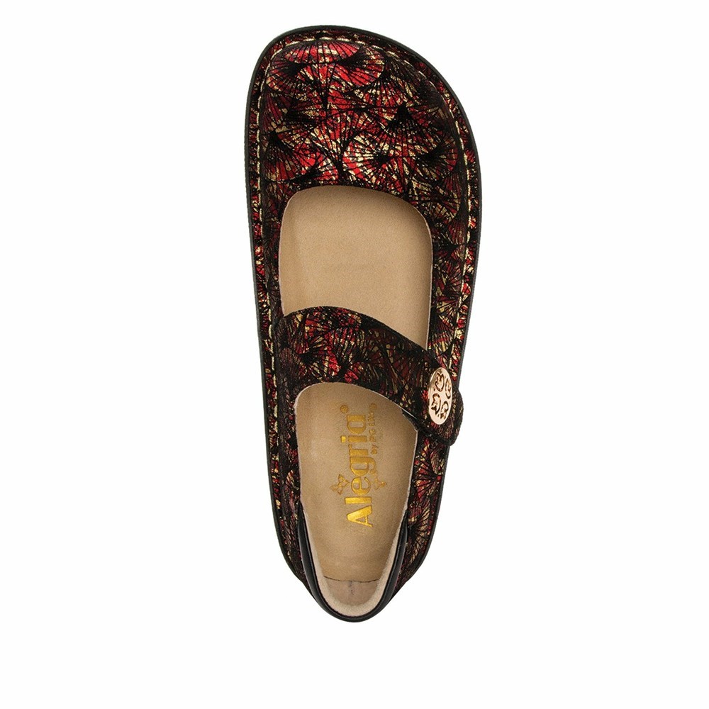 Brown Alegria Paloma Drama Women's Mary Jane Shoes | 287ATBUNQ