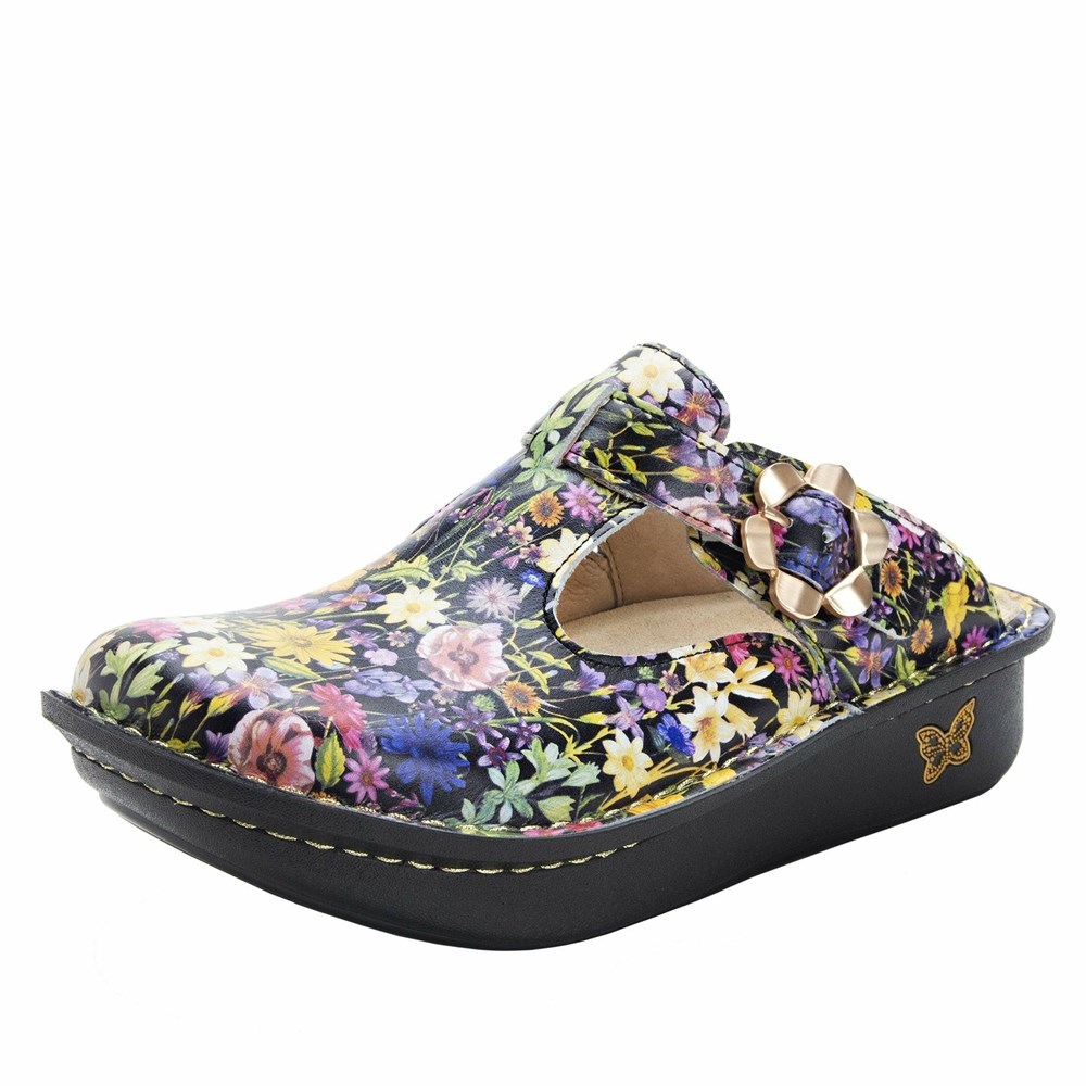 Flowers Alegria Classic Cultivate Women\'s Clogs & Nursing Shoes | 019GYBOZK