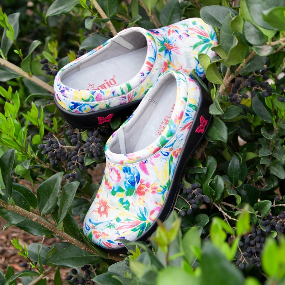 Flowers Alegria Kayla Mai Thai Professional Women's Slip On Shoes | 598GRMNWE