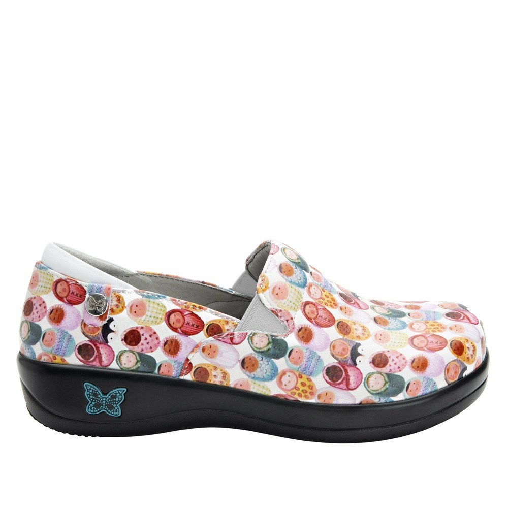 Flowers Alegria Keli Fresh Baked Professional Women's Slip On Shoes | 453MNACOS