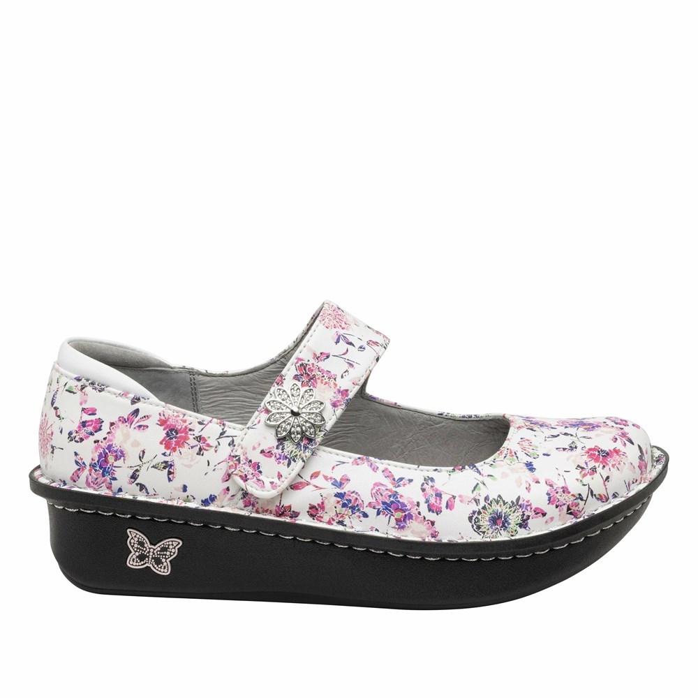 Flowers Alegria Paloma Looker Women's Mary Jane Shoes | 897ZERMTO