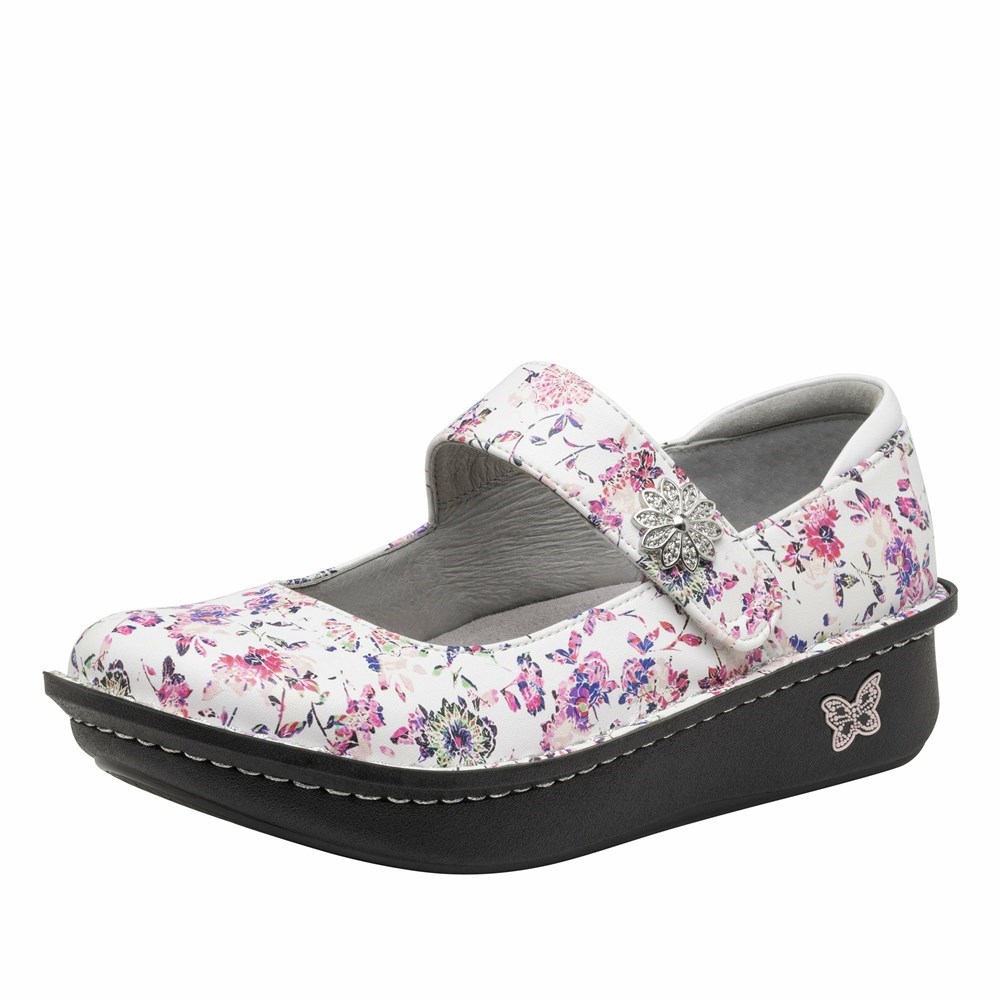 Flowers Alegria Paloma Looker Women\'s Mary Jane Shoes | 897ZERMTO