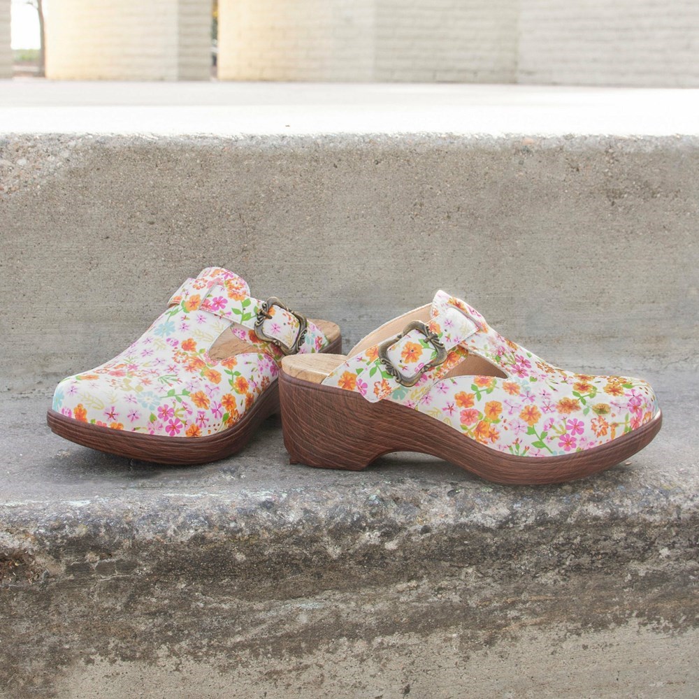 Flowers Alegria Selina Prime Time Women's Wedge & Heels | 137UHFMYL