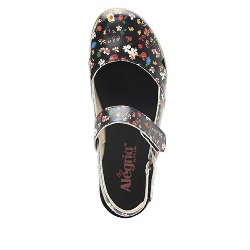 Flowers Alegria Tarah Kindred Women's Mary Jane Shoes | 648HTXZGQ