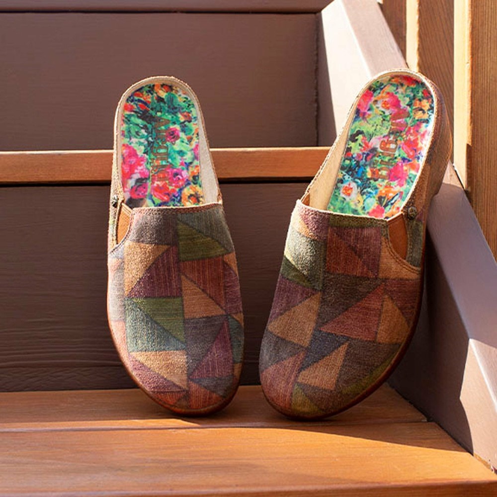 Green Alegria Sereniti Patchwork Women's Clogs & Nursing Shoes | 695ITFPMR