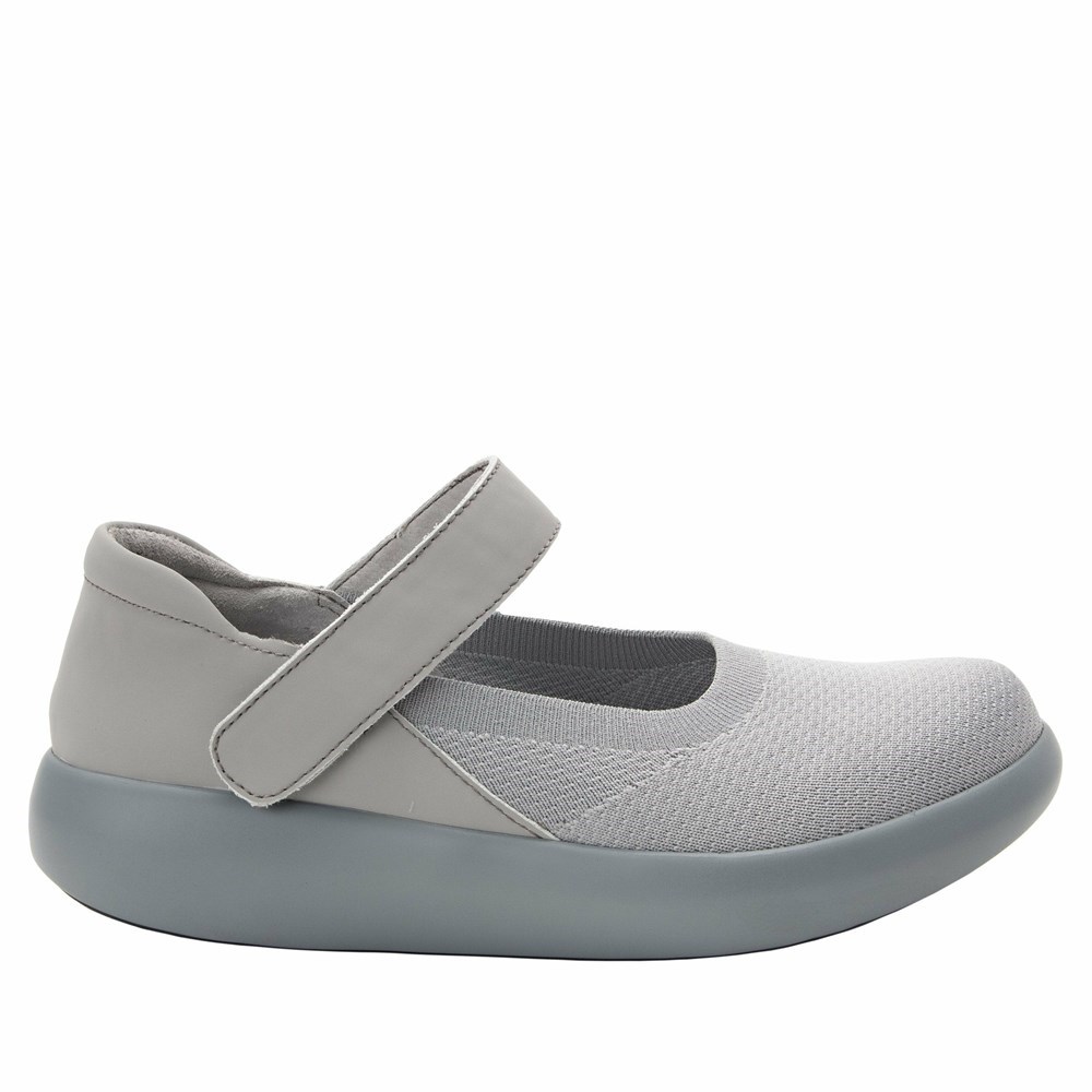 Grey Alegria Olivia Dove Women's Mary Jane Shoes | 423RETYNU