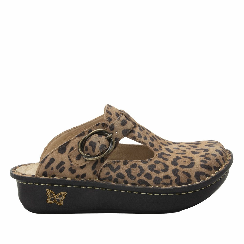 Leopard Print Alegria Classic Savage Women's Slip On Shoes | 471GRVEBL