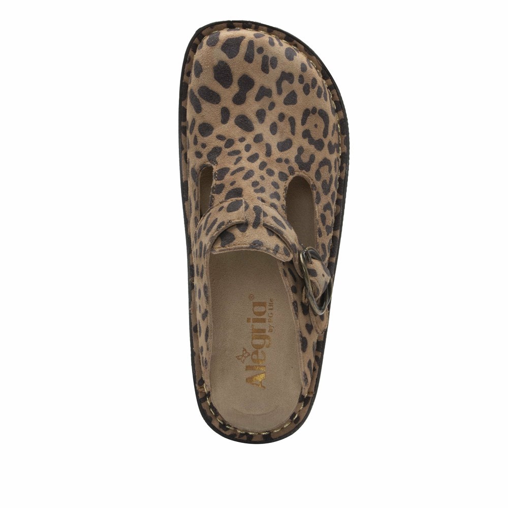 Leopard Print Alegria Classic Savage Women's Slip On Shoes | 471GRVEBL