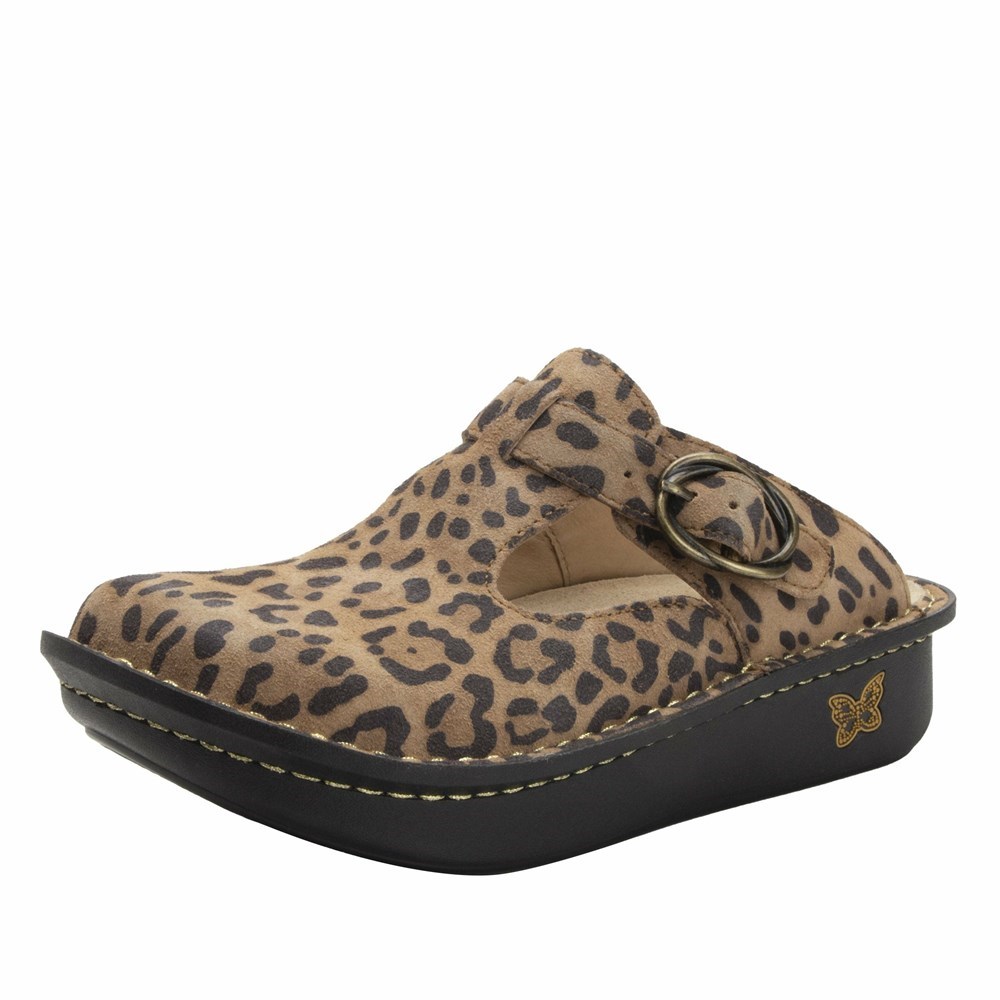 Leopard Print Alegria Classic Savage Women\'s Slip On Shoes | 471GRVEBL