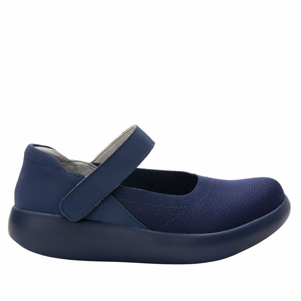 Navy Alegria Olivia Navy Women's Mary Jane Shoes | 718HRFXZC