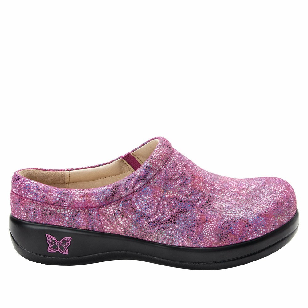 Pink Alegria Kayla Girlie Girl Professional Women's Clogs & Nursing Shoes | 240LNHCAG